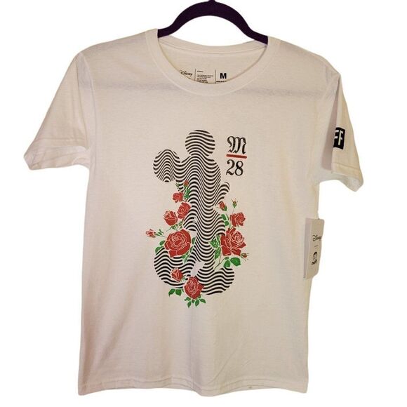 Disney Collection by Neff Mickey Mouse Rose Wrap Tee (Size M) - Picture 1 of 3
